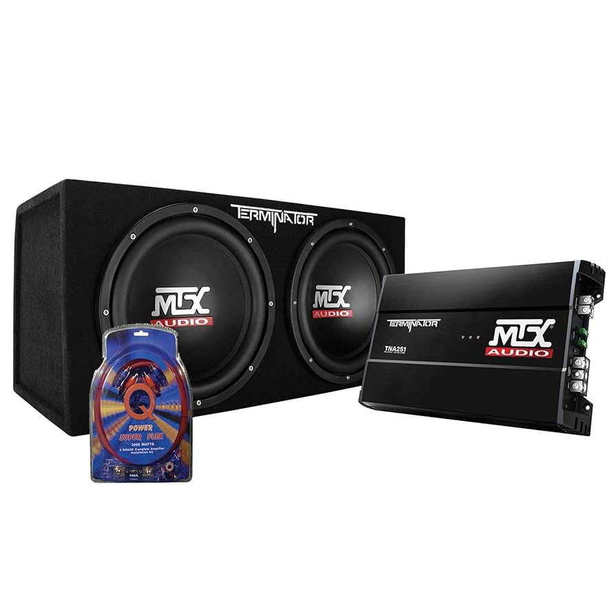 Amazon.co.jp: MTX TNP212D2 12インチ 1200W デュアルロードカー